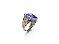 Ringe Antracite Herr Anelli in Silber Lapislazzulo AN39 RE BLU - AN39 RE BLU
